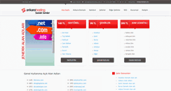 Desktop Screenshot of ankarahosting.net